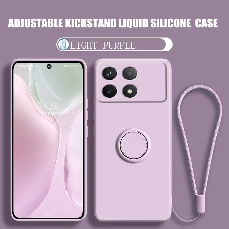 Quirky Phone Accessories - Luxury Liquid Silicone Magnetic Holder Stand