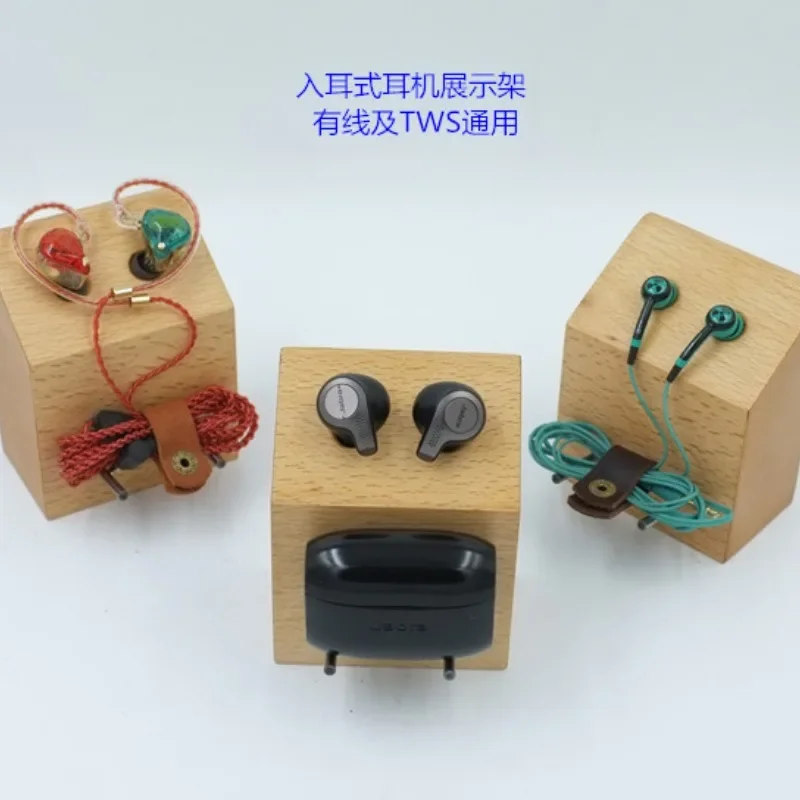 Bluetooth Earphone Tws - Wired Headset Storage Earphone Stand Custom