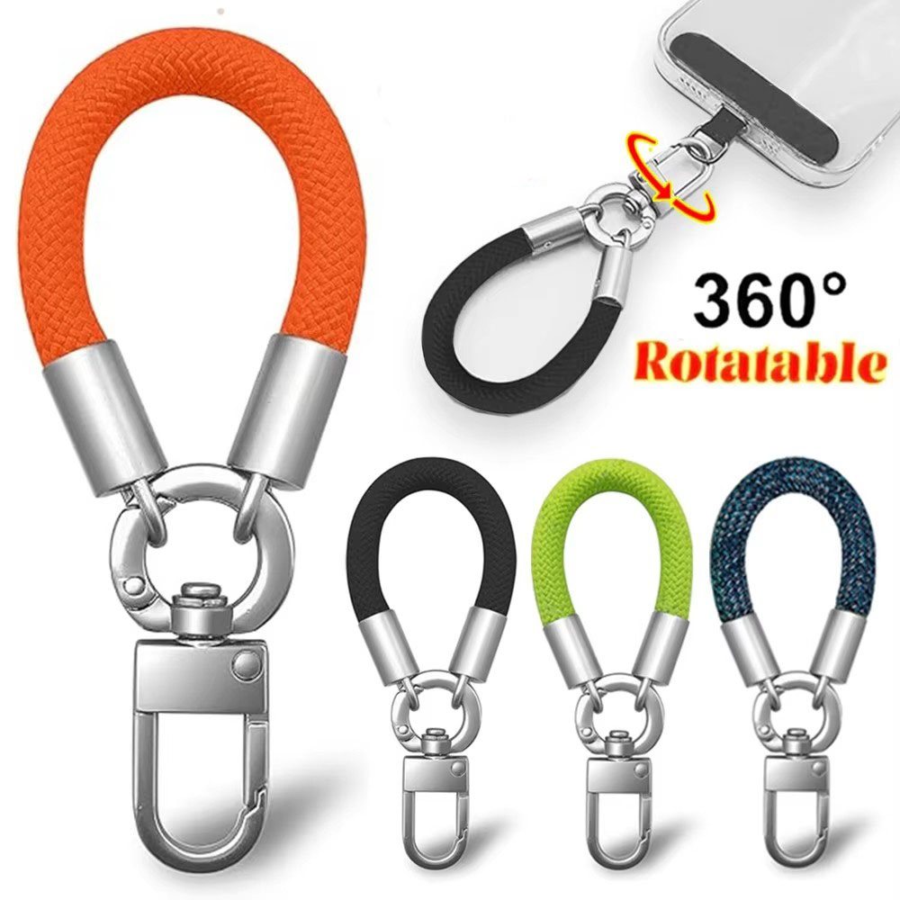 Phone Accessories Keychain - Universal Keychain Lanyard Metal Keyring Pendant