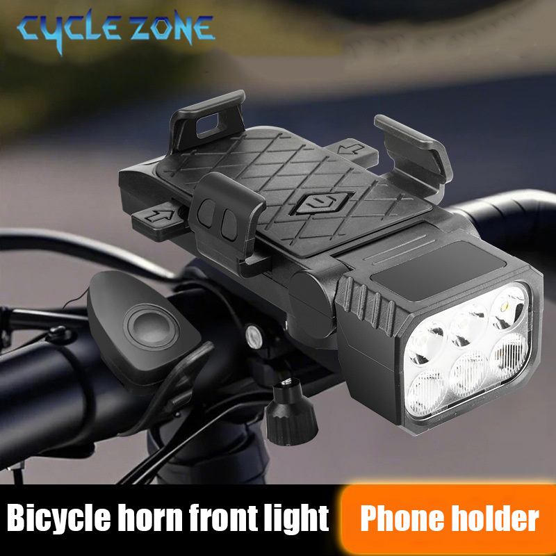 Phone Zone Accessories & Repair Photos - Bicycle Front Light with Horn &