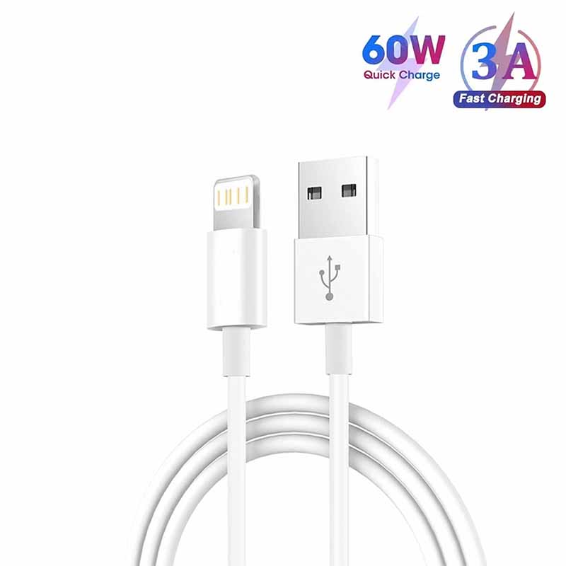 Phone Accessories Unique - 3A USB A to Lightning Cable
