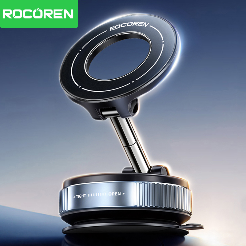 Phone Accessories Unique - Rocoren Magnetic Phone Holder Vacuum Suction