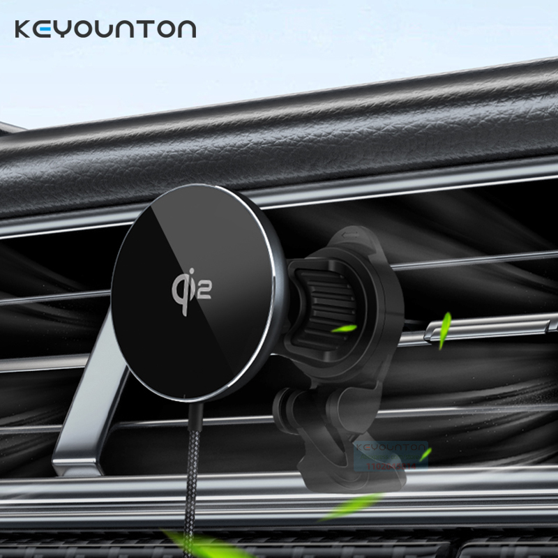 Qi2 Phone Accessories - Qi 2 Car Holder 15W Wireless