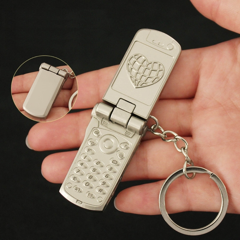 Phone Accessories Unique - Vintage Mini Mobile Phone Shaped Charm