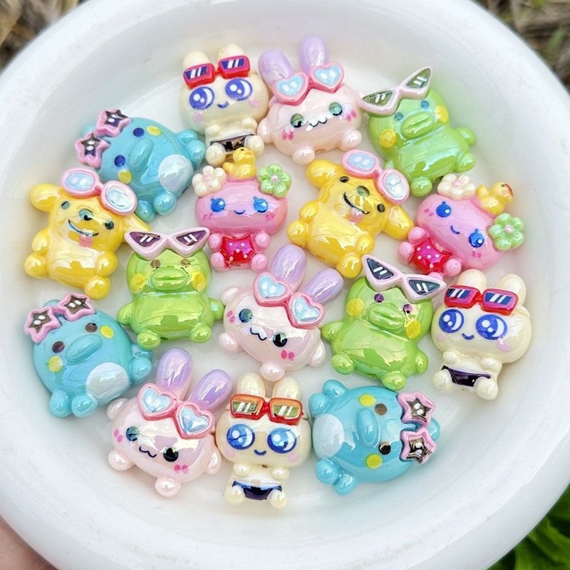 Phone Accessories Keychain - 20pcs New for Tamagotchi through-hole beaded