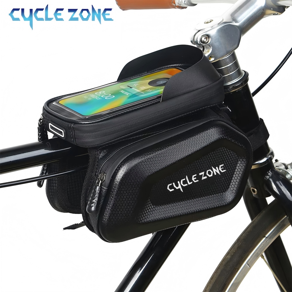 Phone Zone Accessories & Repair Photos - Large Capacity Bicycle Top Tube Bag