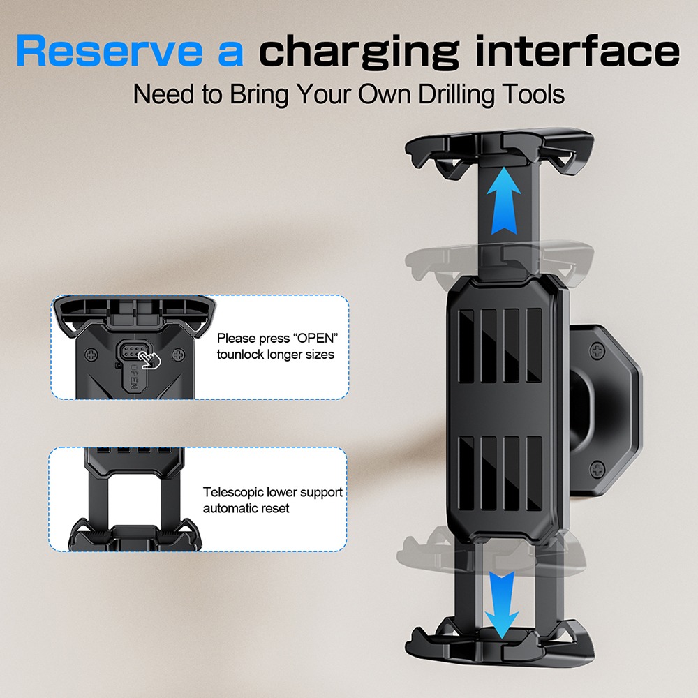 Wall Mount Phone Holder Tablet - Quirky Phone Accessories ulasan dan harga