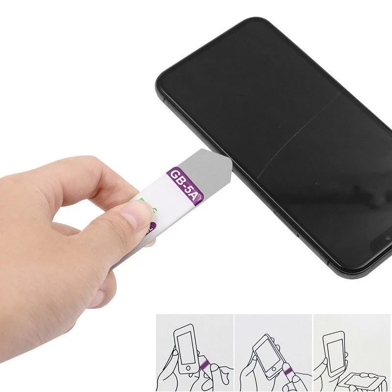 1-6Pcs Metal Flat Soft Blade C - Phone Accessories Repair ulasan dan harga
