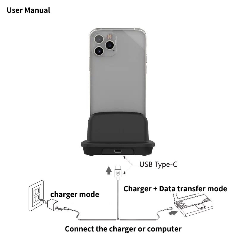 Type-C Charging Station for ip - Fast Charging Cable ulasan dan harga