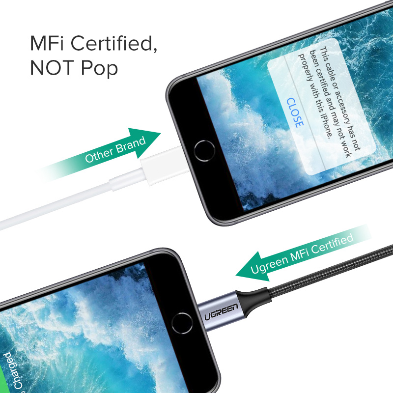 UGREEN Adapter for iPhones MFi - Phone Accessories Unique ulasan dan harga