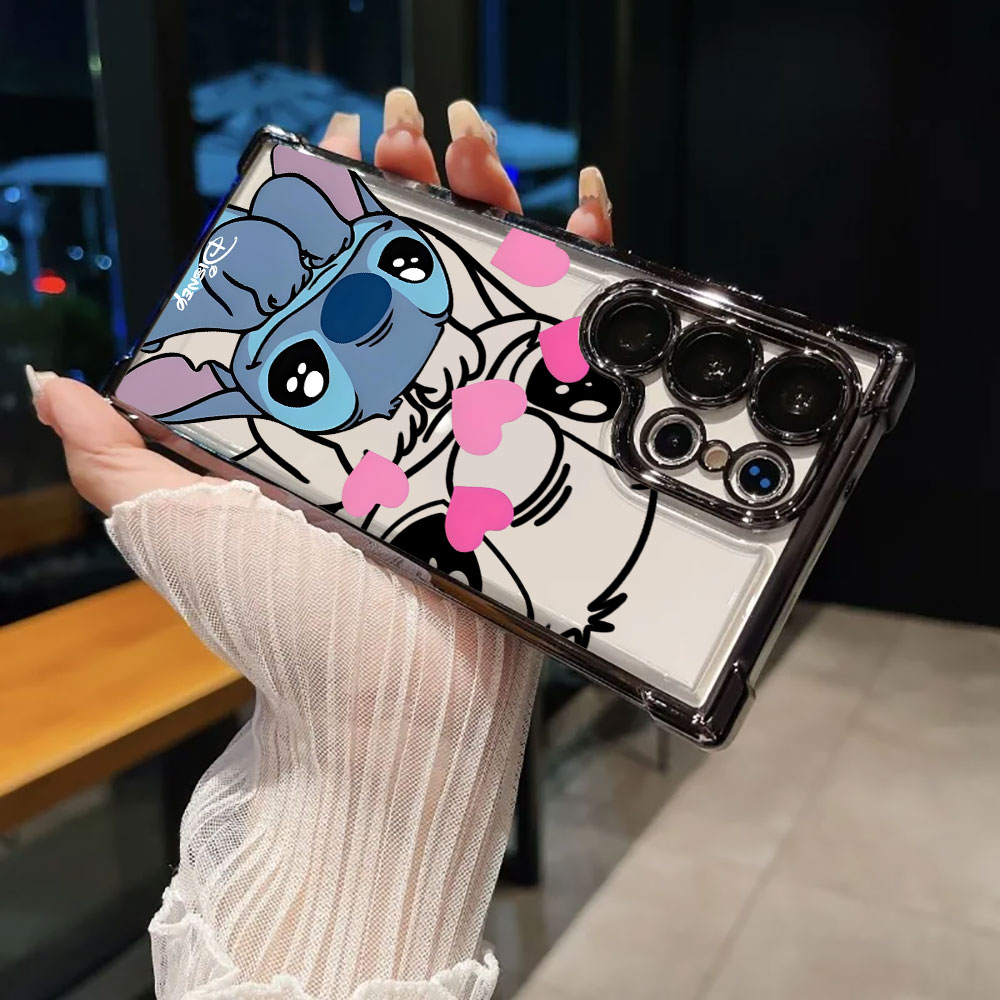 Stitch Line Background Silicon - Phone Accessories Samsung ulasan dan harga
