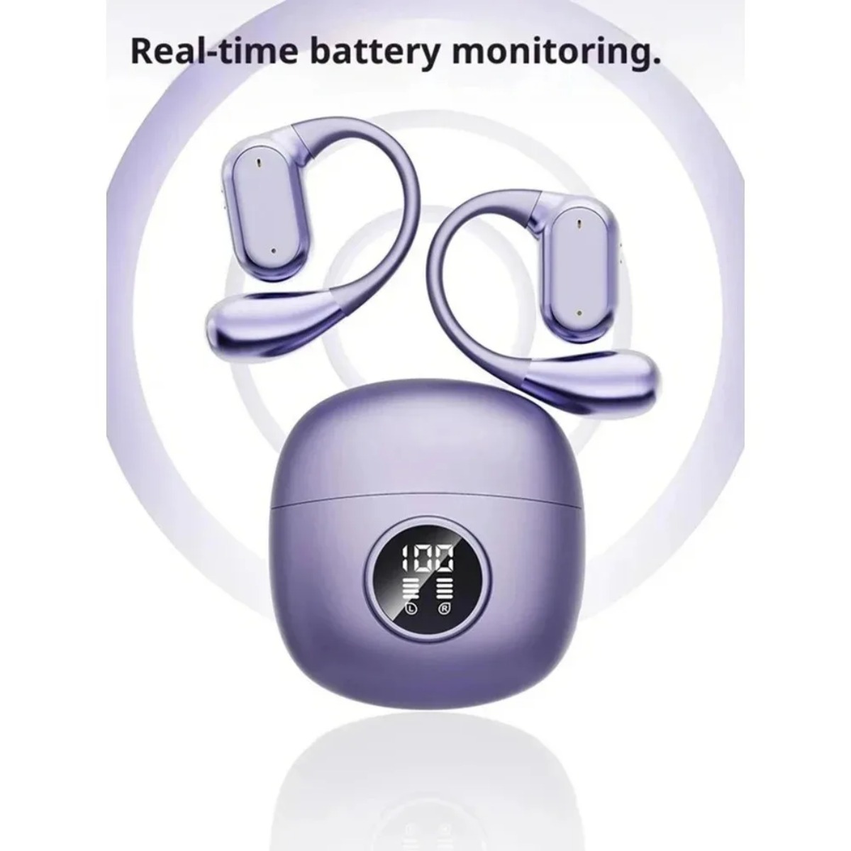 Lenovo Bluetooth 5.4 Ear Hook  - Bluetooth Earphone Tws ulasan dan harga