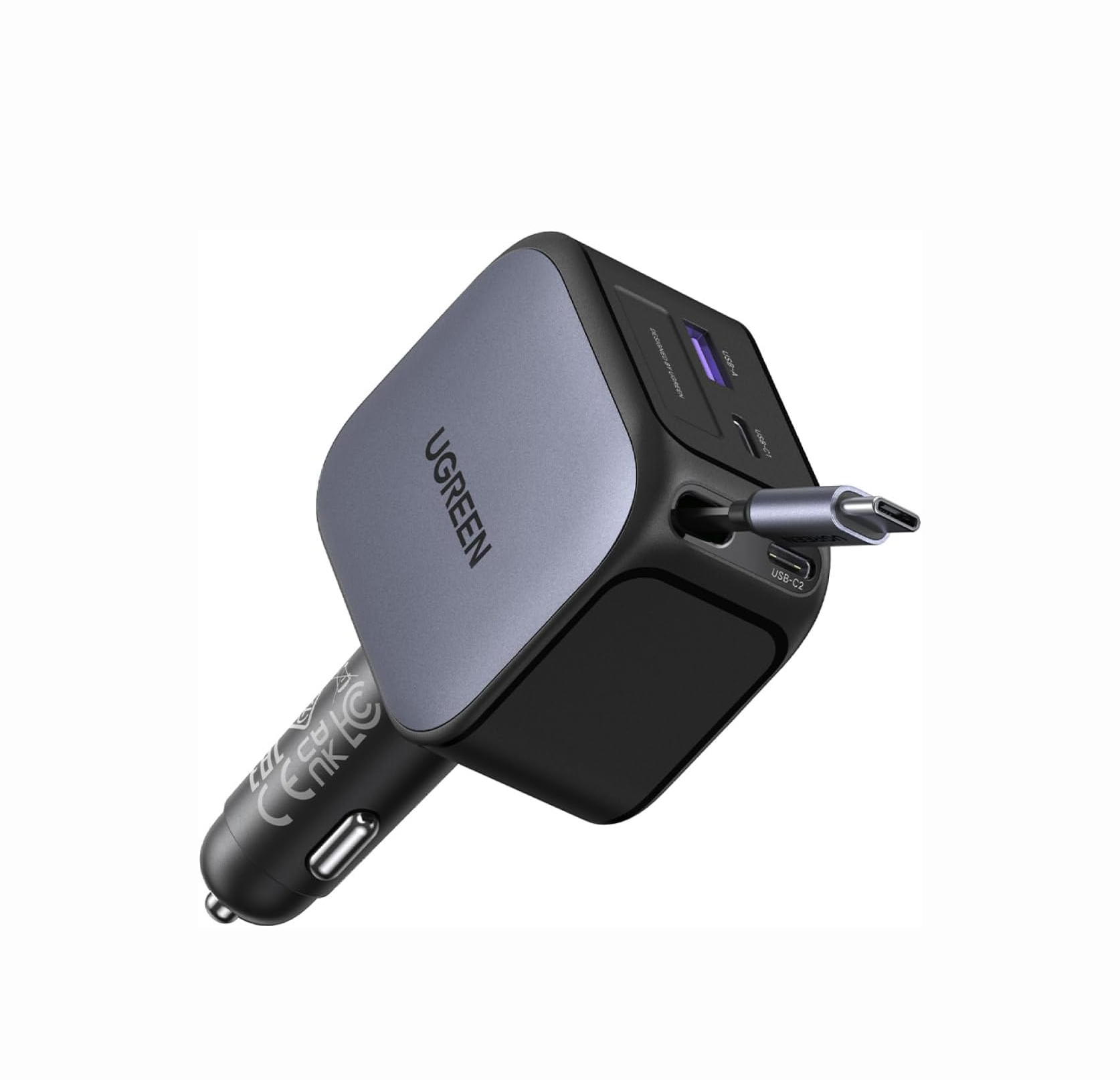 UGREEN 145W 3C1A Retractable C - Fast Charging Cable ulasan dan harga