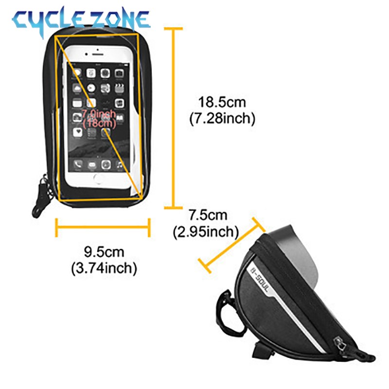 Mountain Bicycle Bag Touch Scr - Phone Zone Accessories & Repair Photos ulasan dan harga