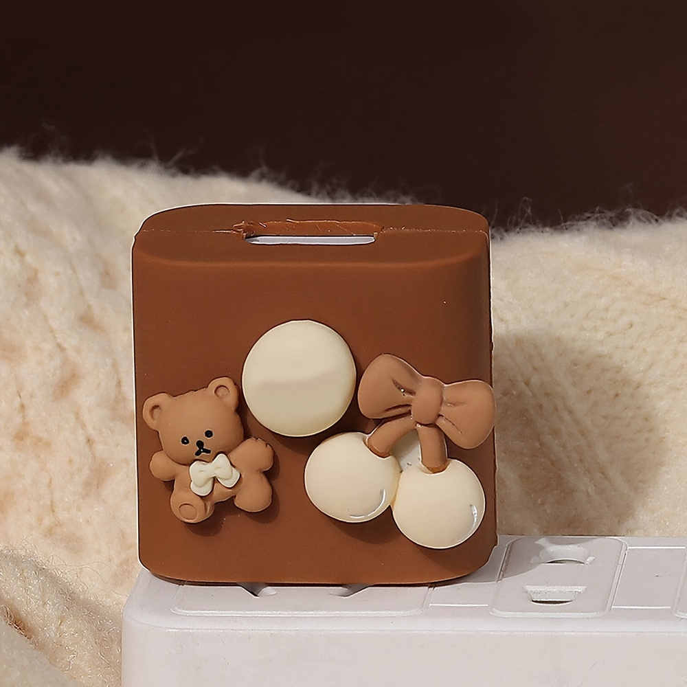 Cute Bear Charger Protector Ca - Phone Accessories Unique ulasan dan harga