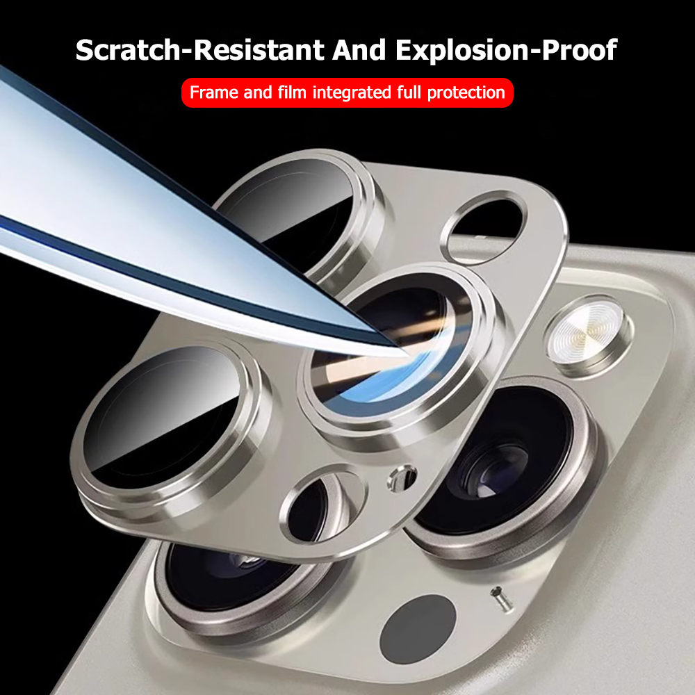 Metal Tempered Glass Cover Cam - Phone Accessories Unique ulasan dan harga