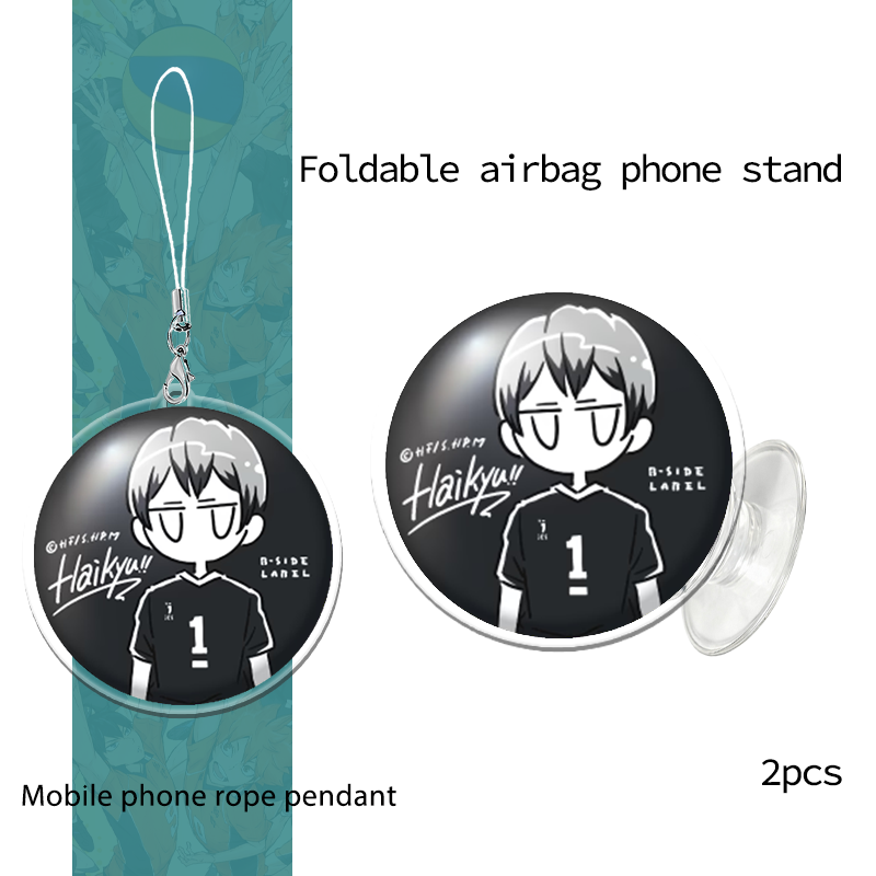 Haikyuu!! Phone Airbag Stand A - Phone Accessories Keychain ulasan dan harga