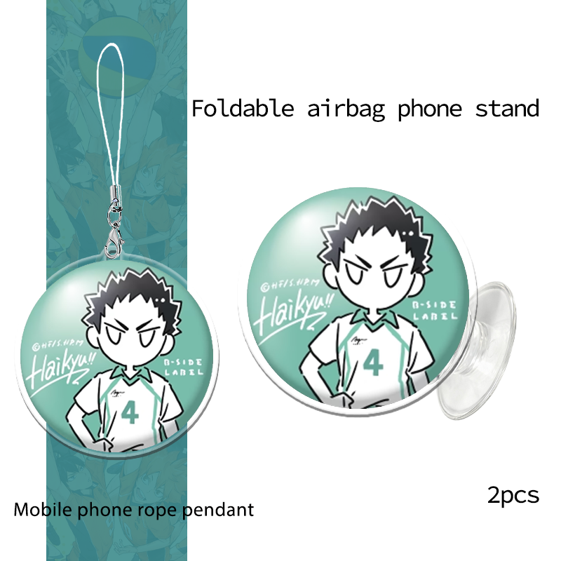 Haikyuu!! Phone Airbag Stand A - Phone Accessories Keychain ulasan dan harga