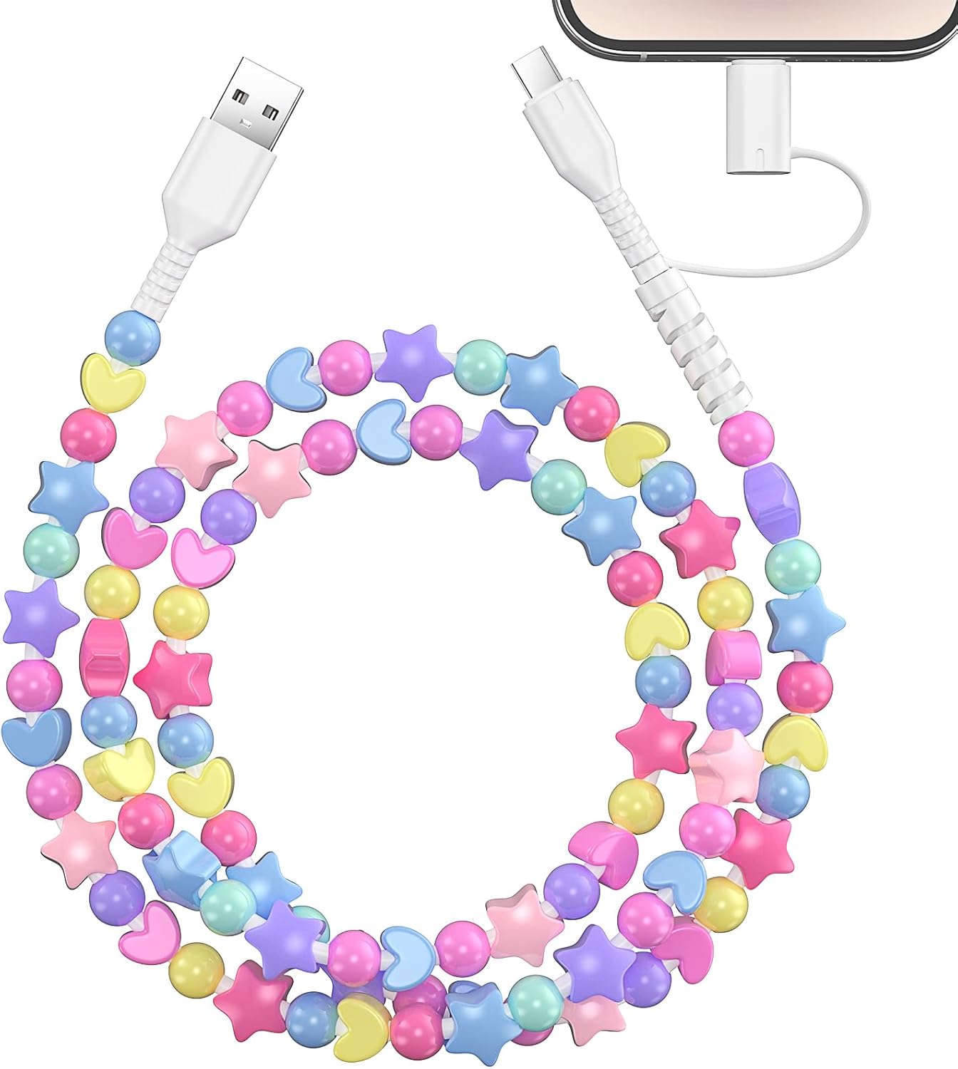 Bead charging cord,Charging Ca - Fast Charging Cable ulasan dan harga