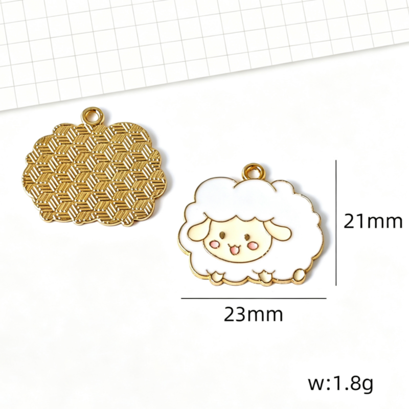 10pcs cartoon cute little anim - Phone Accessories Keychain ulasan dan harga