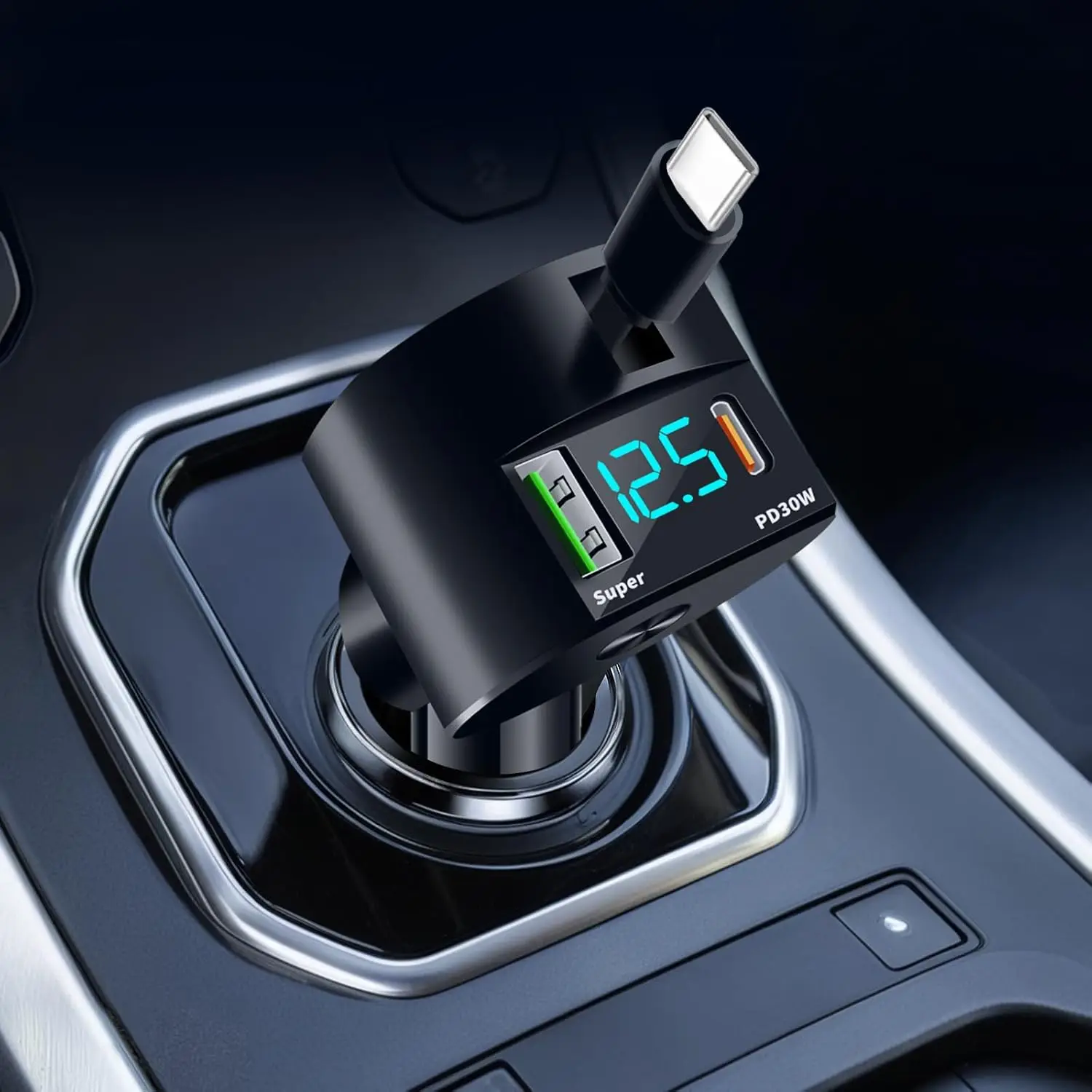 Upgraded Retractable Car Charg - Fast Charging Cable ulasan dan harga