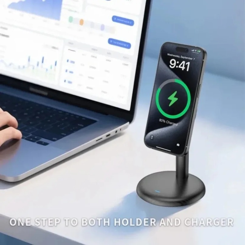 Desktop Magnetic Phone Stand F - Fast Charging Cable ulasan dan harga