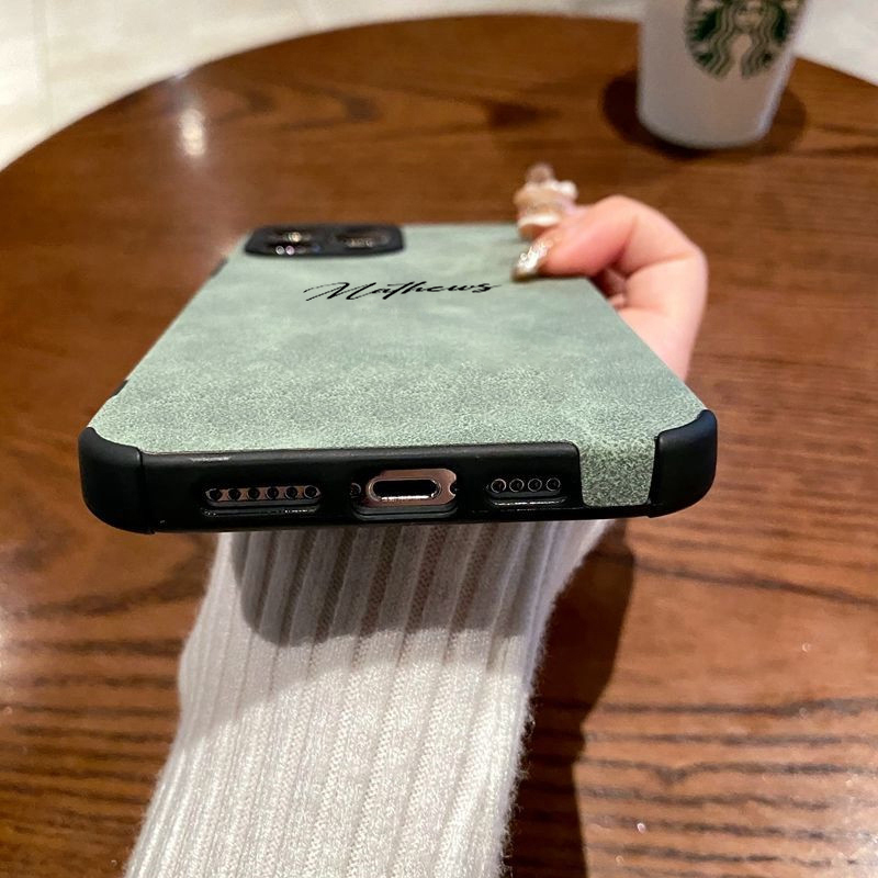 Personalized Luxury Leather La - Phone Accessories Names ulasan dan harga