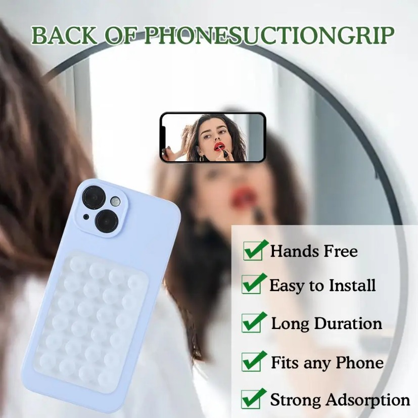 Silicone Suction Phone Holder  - Quirky Phone Accessories ulasan dan harga