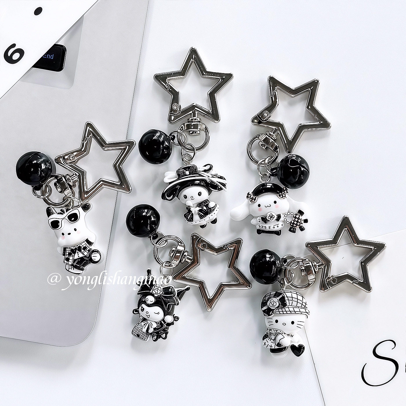 Vintage Y2k Sanrio Hello Kitty - Phone Accessories Keychain ulasan dan harga