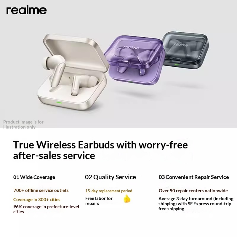 Original realme Buds Air 7 52d - Bluetooth Earphone Tws ulasan dan harga