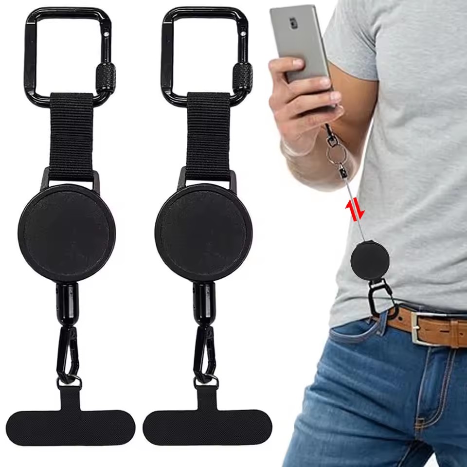 Retractable Anti-Theft Phone H - Quirky Phone Accessories ulasan dan harga
