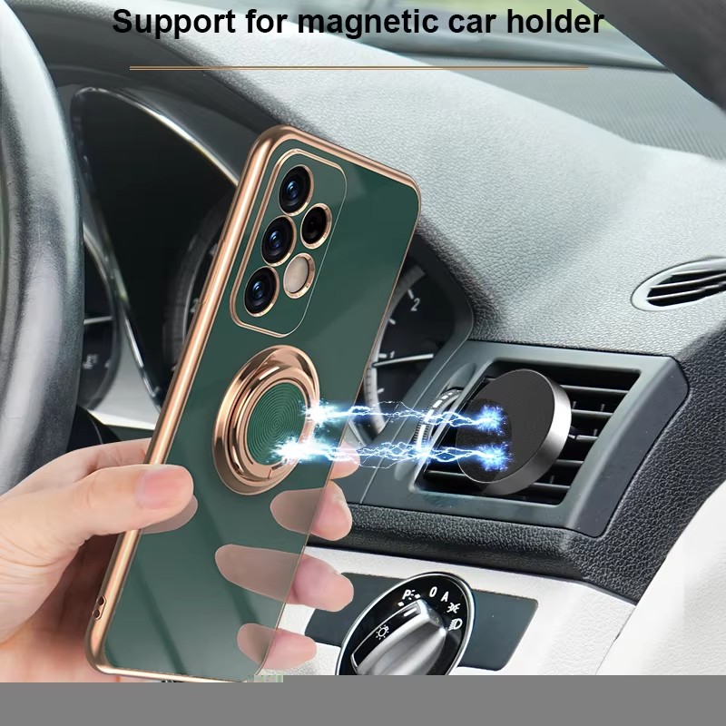 Luxury Plating Magnetic 360°Ri - Quirky Phone Accessories ulasan dan harga