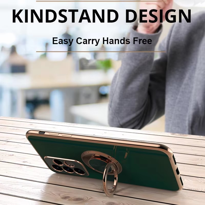 Luxury Plating Magnetic 360°Ri - Quirky Phone Accessories ulasan dan harga