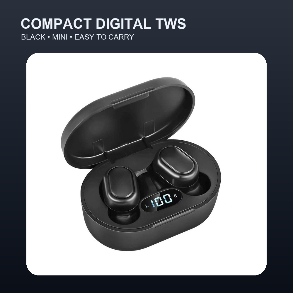 Digital Display TWS Bluetooth  - Bluetooth Earphone Tws ulasan dan harga
