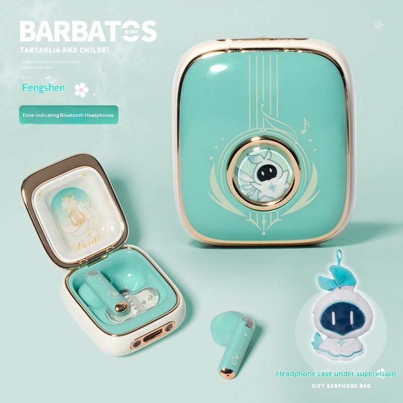 New Genshin Impact Venti Earph - Bluetooth Earphone Tws ulasan dan harga