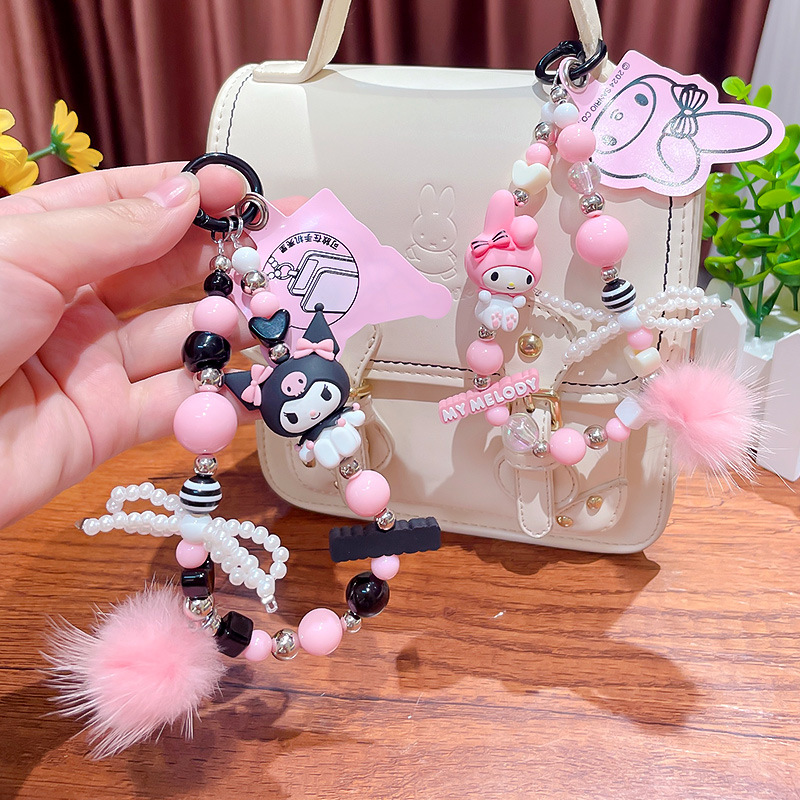 Kawaii Sanrio INS Girlish Phon - Phone Accessories Keychain ulasan dan harga